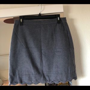 Gray skirt with cute design